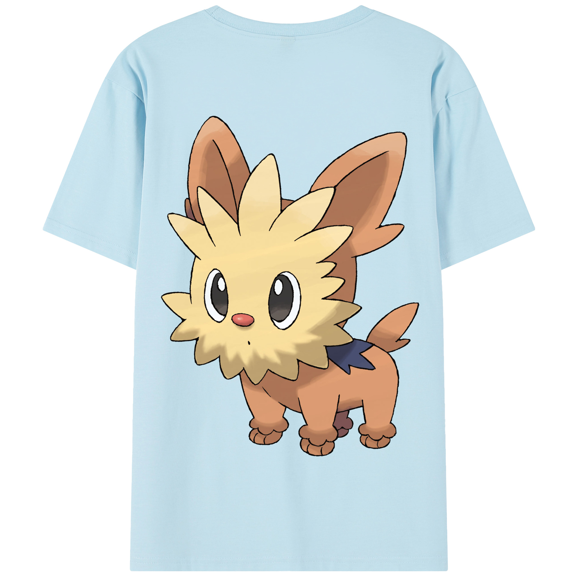 （画像用） ポケットモンスター Pokémon 綿100％半袖Tシャツ（背面プリント）